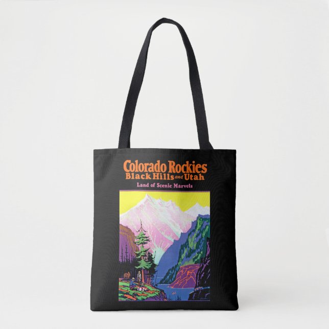 Bolsa Tote Colorado Rockies (Frente)