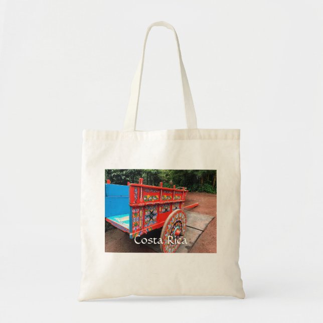 Bolsa Tote Colorida Costa Rica Oxcart Tote Bag (Frente)