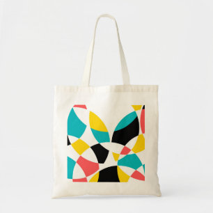 Bolsa Tote Colorida, moderna, moderna, legal, circular única