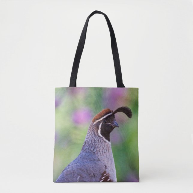 Bolsa Tote Colorida Quail (Frente)