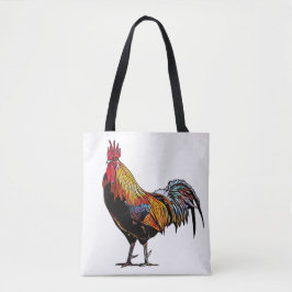 Bolsa Tote Colorida Rooster