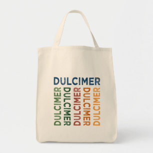 Bolsa Tote Colorido bonito do Dulcimer
