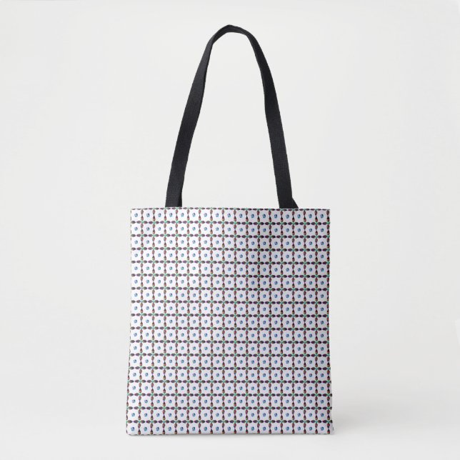 Bolsa Tote Colorido Quatro Folhas (Frente)