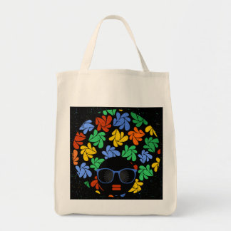 Bolsa Tote Colorir Afro Love