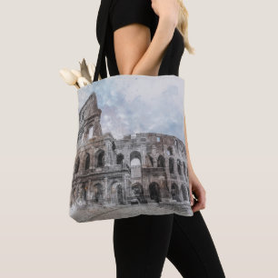 Bolsa Tote Colosseum Roma Itália