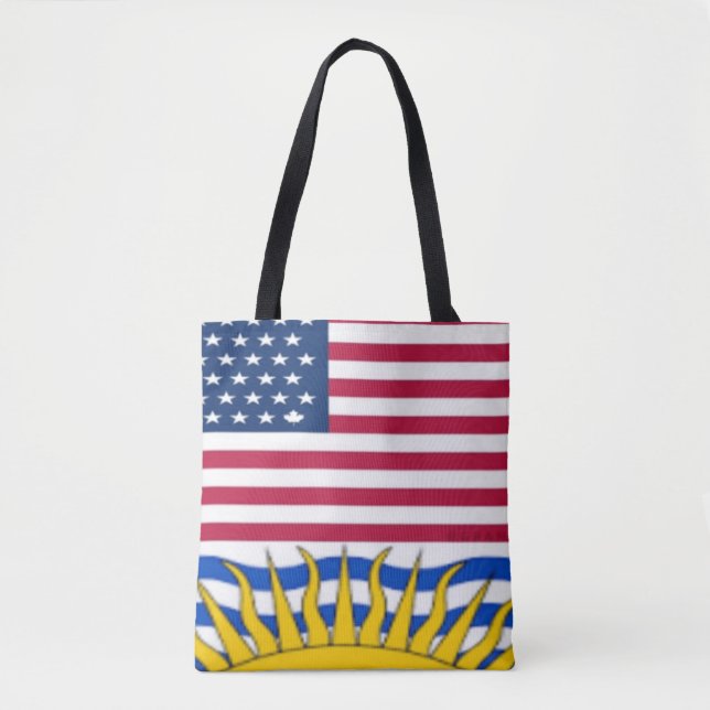 BOLSA TOTE COLUMBIA AMÉRICA (Frente)