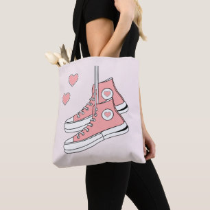 Bolsa Tote Colunas Rosa