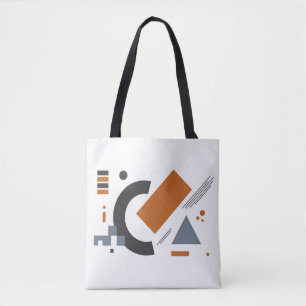 Bolsa Tote com Design Geométrico para Dia Casual