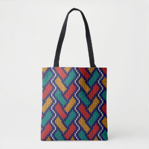 Bolsa Tote com Estampa em Toda a Área, Média!