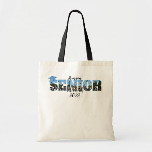 Bolsa Tote com foto personalizada da turma sênior