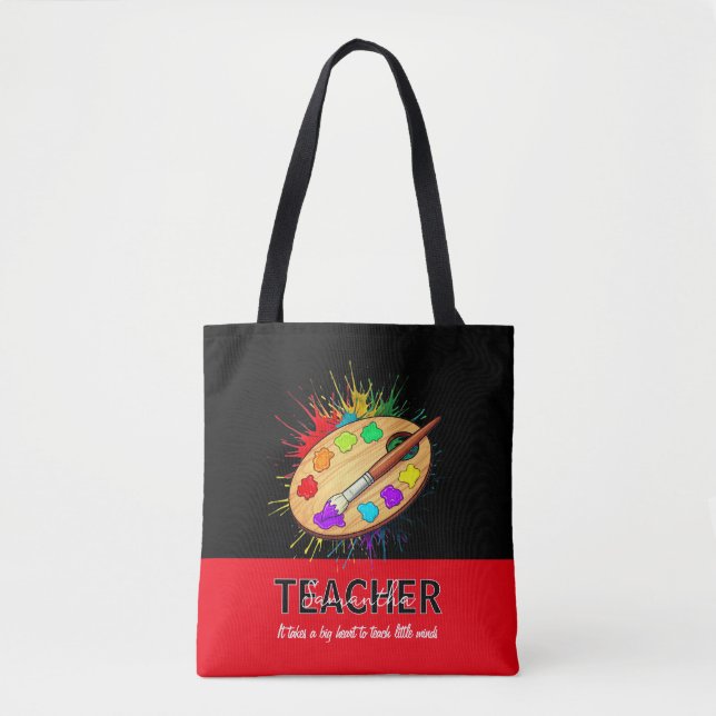 Bolsa Tote com Frase Personalizada para Professore (Frente)