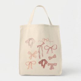 Bolsa Tote com Laços Rosa