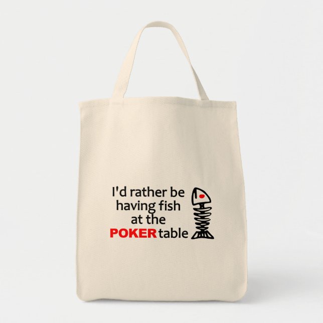 Bolsa Tote Com saco de peixe (Frente)