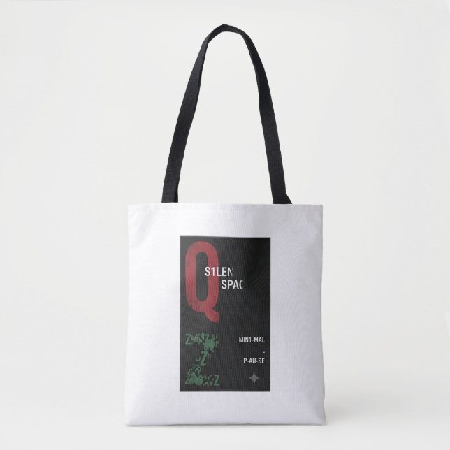 Bolsa Tote com tipografia (Frente)