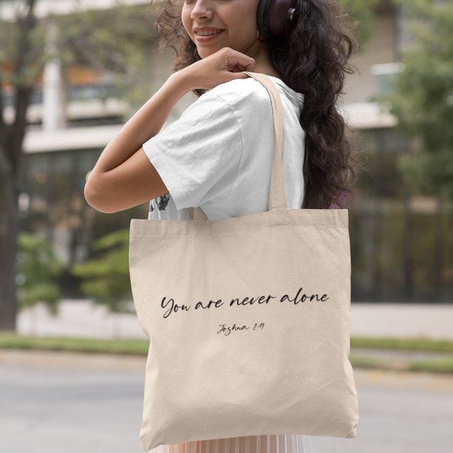Bolsa Tote com Versículo Bíblico (Criador carregado)