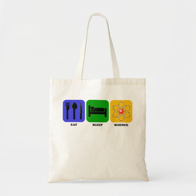 Bolsa Tote Coma a ciência do sono (Frente)