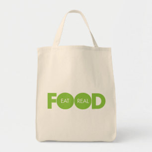 Bolsa Tote Coma a comida real