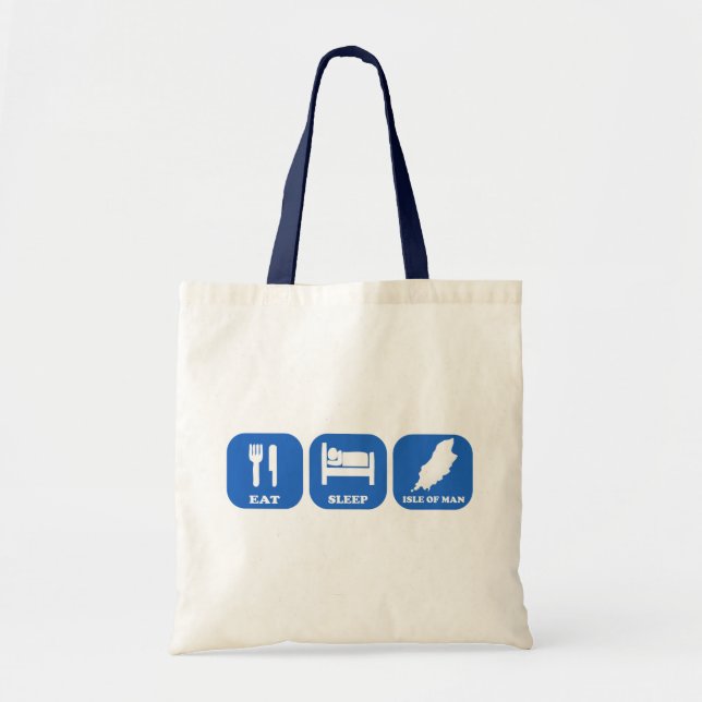 Bolsa Tote Coma a ilha do sono do homem (Frente)