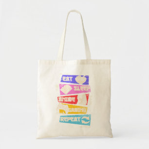 Bolsa Tote Coma animação do sono Jogos Repetir Jogador Otaku
