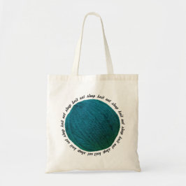 Bolsa Tote Coma Artesanatos do Teto do Knit Yarn Ball
