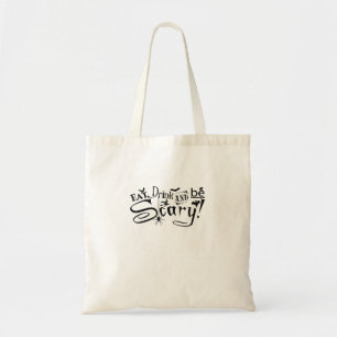 Bolsa Tote Coma, Beba E Seja Assustador Casual Simples