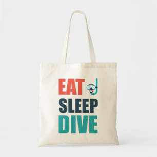 Bolsa Tote Coma, Durma, Mergulhe