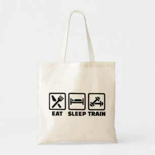 Bolsa Tote Coma o Bodybuilding do trem do sono