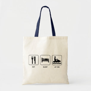 Bolsa Tote Coma o esqui do jato do sono