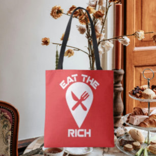 Bolsa Tote Coma O Rich - Saco Da Ferramenta De Protesto