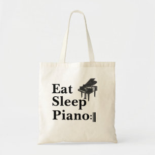 Bolsa Tote Coma Piano Dormindo Repete Grande Professora Piani