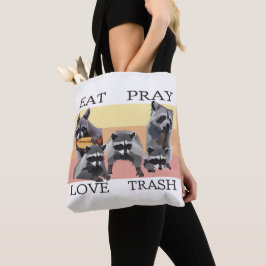 BOLSA TOTE COMA REZAR AMOR TRASH