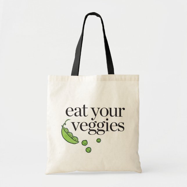 Bolsa Tote Coma seus vegetarianos (Frente)