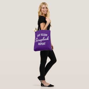 Bolsa Tote Coma Sonho Álbum de Recortes Repita Álbum de Recor