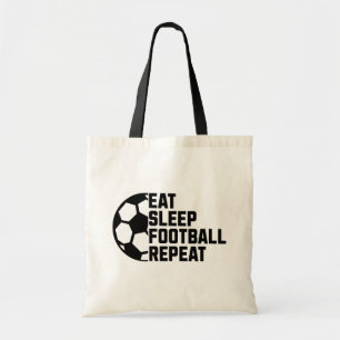 Bolsa Tote Coma Sonho Futebol Repita – Esportes Mínimos