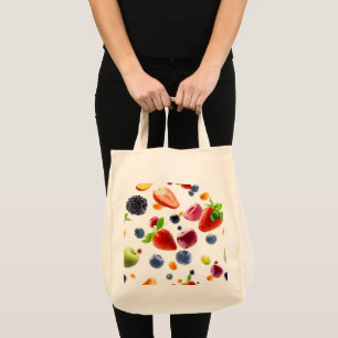 Bolsa Tote Combinação de Frutas