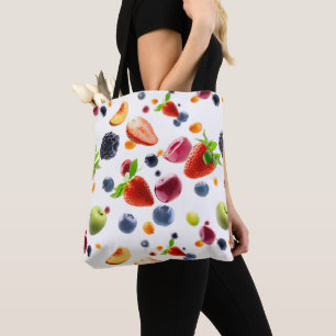 Bolsa Tote Combinação de Frutas