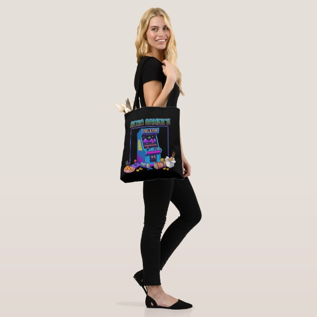 Bolsa Tote Combustível e Diversão da Retro Gamer | Arcade de  (No(a) Modelo)