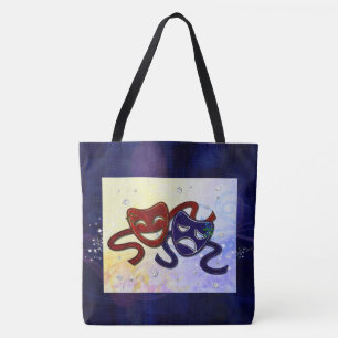 Bolsa Tote Comédia & tragédia americanas do drama