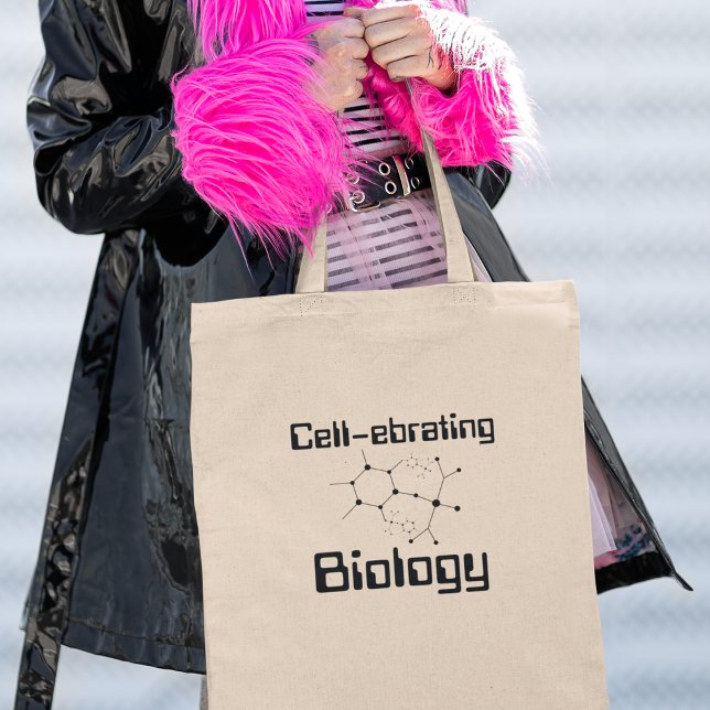Bolsa Tote Comemorando a Biologia Presente de Biologia para P (Shop now and show off your scientific spirit!)