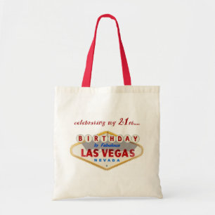 Bolsa Tote comemorando meu aniversário de 21 anos na sacola