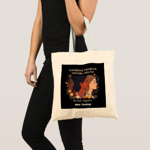Bolsa Tote Comemorando o Mês da História das Mulheres