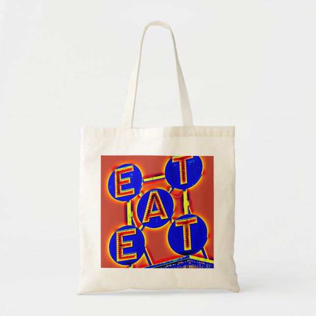 Bolsa Tote comer saco de tote (Frente)