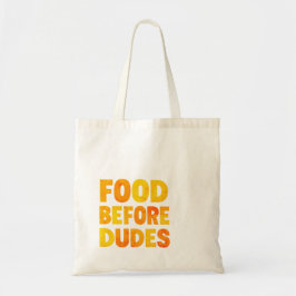 Bolsa Tote Comida Antes dos Caras