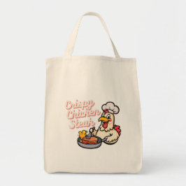 Bolsa Tote Comida de Cartoon Cute de Chicken Crispy Kawaii