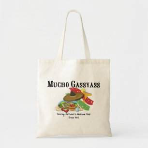 Bolsa Tote Comida do mexicano de Mucho Gassyass