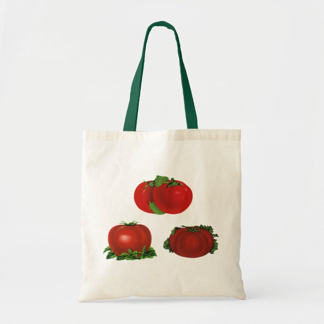 Bolsa Tote Comida, Frutas, Produtos Hortícolas, De Tomates De (Frente)