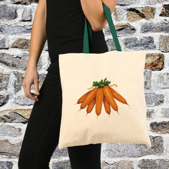 Bolsa Tote Comidas de vindima, recheados de vegetais orgânico (Criador carregado)