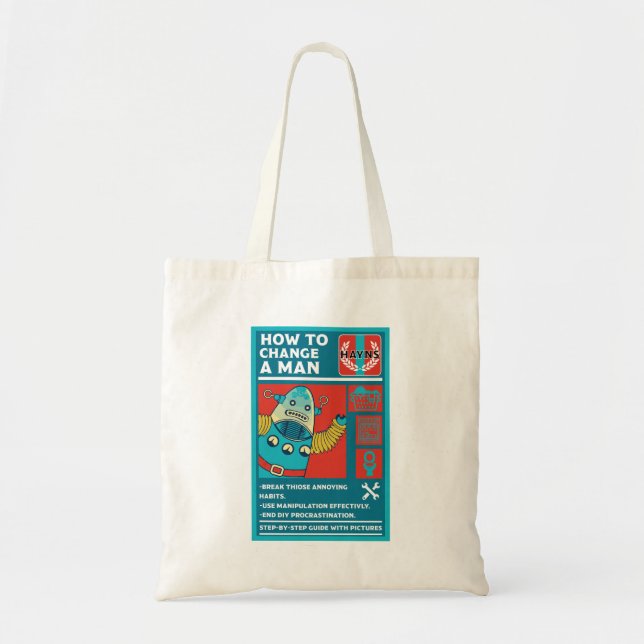 Bolsa Tote Como Mudar Um Homem (Frente)