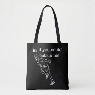 Bolsa Tote Como se você pudesse me superar Humor engraçado