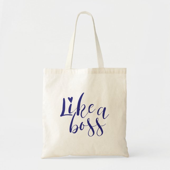 Bolsa Tote Como um chefe (Frente)